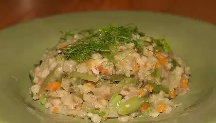 Barley Risotto with Fennel
