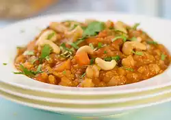 Chickpea, Lentil and Winter Squash Stew
