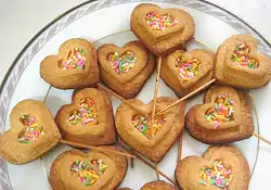 Homemade Heart  shaped Cookies
