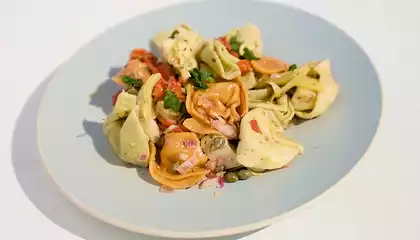 Artichoke Tortellini Pasta Salad