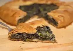 Mushroom and Leek Gallette