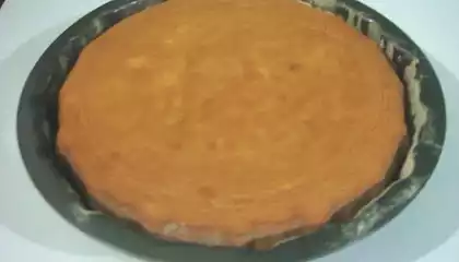 Homemade Sunflower Cake