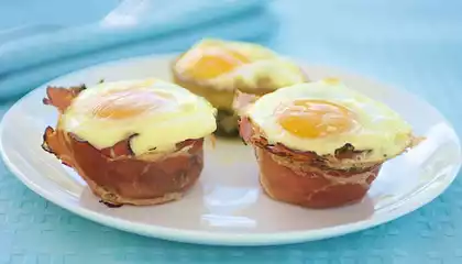 Baked Green Eggs and Ham