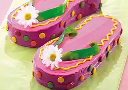 Betty Crocker Flip Flops Cake