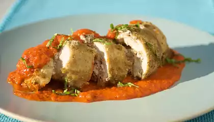 Chicken Stuffed with Goat Cheese