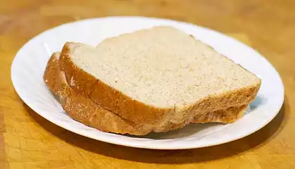 Toasts with Peanut Butter and Sea Salt