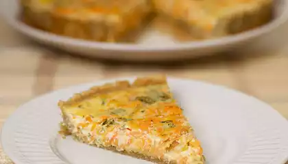 Delicious Carrot and Tarragon Tart 