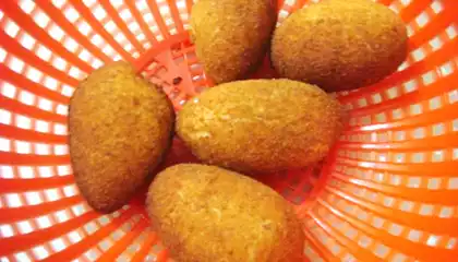 Homemade Fried Curry Bread