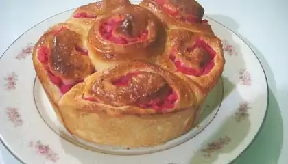 Homemade Strawberry Jam Bread