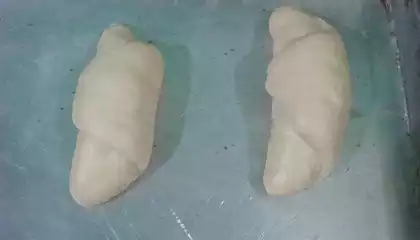 Homemade Croissants Appetizer
