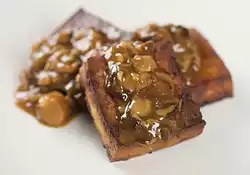 Roasted Tofu With Oyster Mushroom Gravy