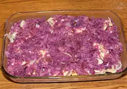 Baked Red Cabbage with Apples