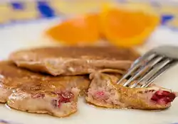 Breakfast Easy Cranberry Pancakes