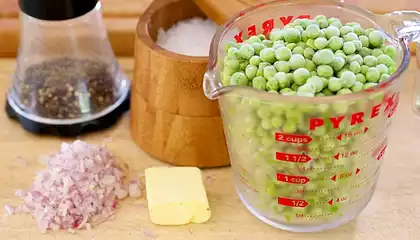 Easy Pea Puree