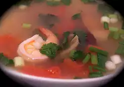 Thai Hot and Sour Shrimp Soup (Tom Yum Goong)
