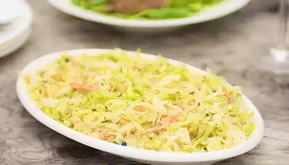 Buttermilk Herbed Coleslaw