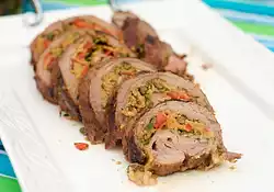 Ultimate Grilled Stuffed Flank Steak