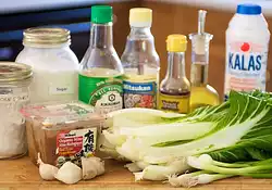 Stir-Fried Bok Choy with Chinese Sauce