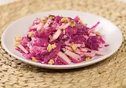  Warm Red Cabbage and Apple Salad