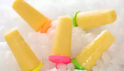 Creamy Orange Popsicles 