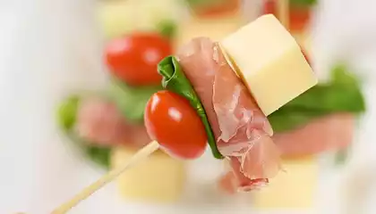 Italian Prosciutto Cheese Sticks