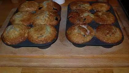 Blueberry Cupcakes or Muffins
