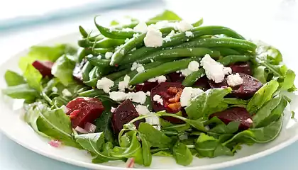 Beetroot, Green Bean and Preserved Lemon Salad