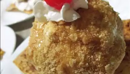 Cinnamon 'Fried' Ice Cream