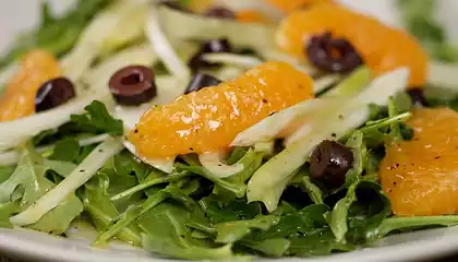 Arugula, Fennel, and Orange Salad 