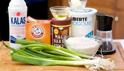 Scallion Biscuits