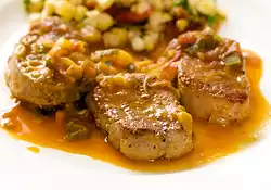 Sauteed Pork Tenderloin Medallions