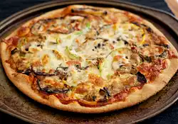 Grilled Vegetable Pizza