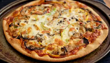 Grilled Vegetable Pizza