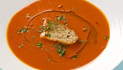 Creamy Creamless Tomato Soup