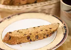 Ginger Pine Nut Biscotti