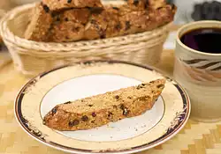 Ginger Pine Nut Biscotti