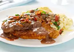 Secret Jagerschnitzel - German Hunter Schnitzel