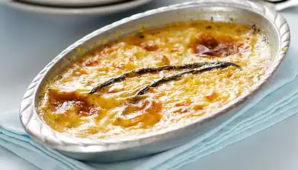 Baked Creamy Rice Pudding