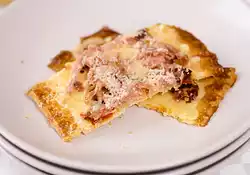 Fontina, Prosciutto and Sun-dried Tomato Tart
