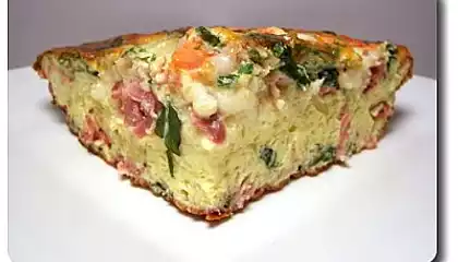 Bacon and Mozzarella Frittata