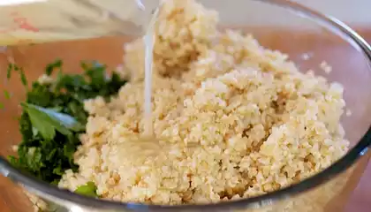 Tabouli (Bulgur Wheat Salad)