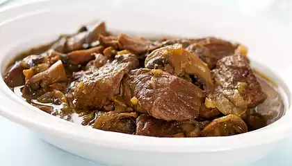 Beef Bourguignon for Two