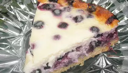 Nova Scotia Blueberry Cream Cake