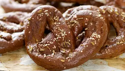 Whole Wheat Fennel Pretzel