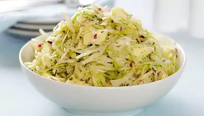 Sweet 'n Sour Cabbage and Apple Salad