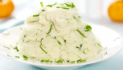 Buttermilk Wasabi Mashed Potatoes