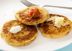 Leftover Mashed Potato Pancakes