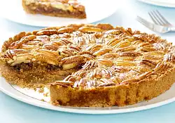 Triple Pecan Pie with Maple