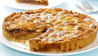 Triple Pecan Pie with Maple