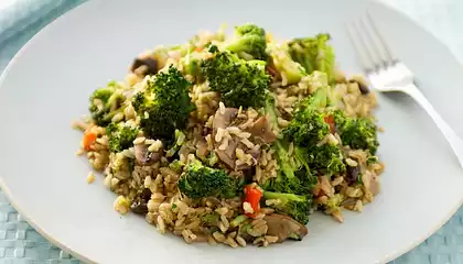 Stir-Fried Broccoli Rice